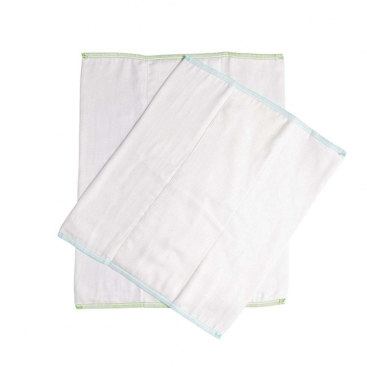 Bleached Cotton Prefold Diaper-Bayrli